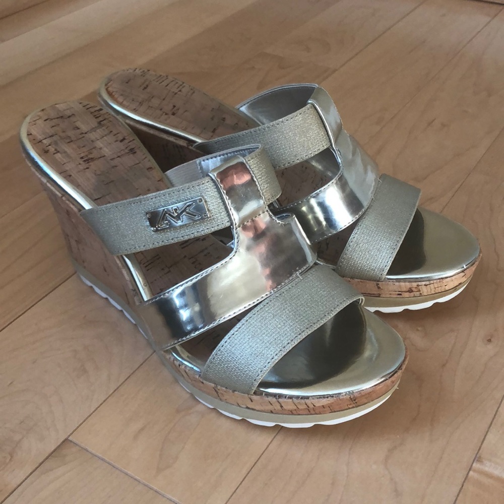 Anne Klein Wedge Sports Sandals